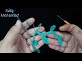 كروشيه فرع شجرة مع ورود صغيرة يستخدم بندانة أو للتزيين how to crochet headband crochet كروشيه