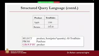 10 | Structured Query Language (SQL) - Part 2