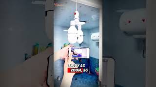 1080P WiFi Camera Bulb | Home Security with 4X Zoom! 🏠🎥