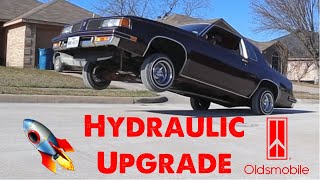 HYDRAULIC UPGRADE FOR MY CUTLASS!