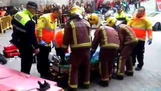 Simulacre d'accident - Conductàlia Berga 2016