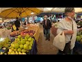 🇹🇷 izmir 2022 bostanlı bazaar walking tour 28 october 2022 ☀️ 4k uhd 60fps