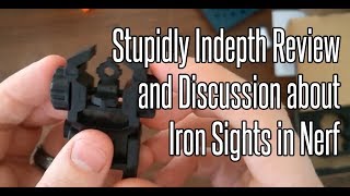 Overly Indepth Iron Sight Review -nfstrike loot-