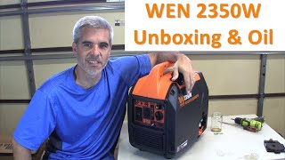 WEN56235i - 2350W - 2020 Model - Unboxing, walk-through, and adding oil: Episode #1