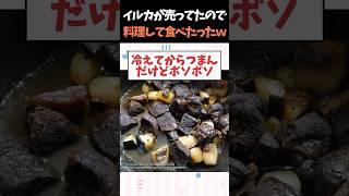 【2ch面白いスレ】ワイ、スーパーにイルカが売っていたので料理して食べた結果wwww #2ch #料理スレ #面白い #shorts