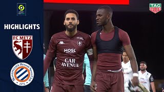 FC METZ - MONTPELLIER HÉRAULT SC (1 - 1) - Highlights - (FCM - MHSC) / 2020-2021