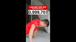 I did 1,000,000 Push ups in a Row