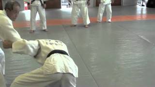 Niki sensei Master of kousen judo　引き込み返し２