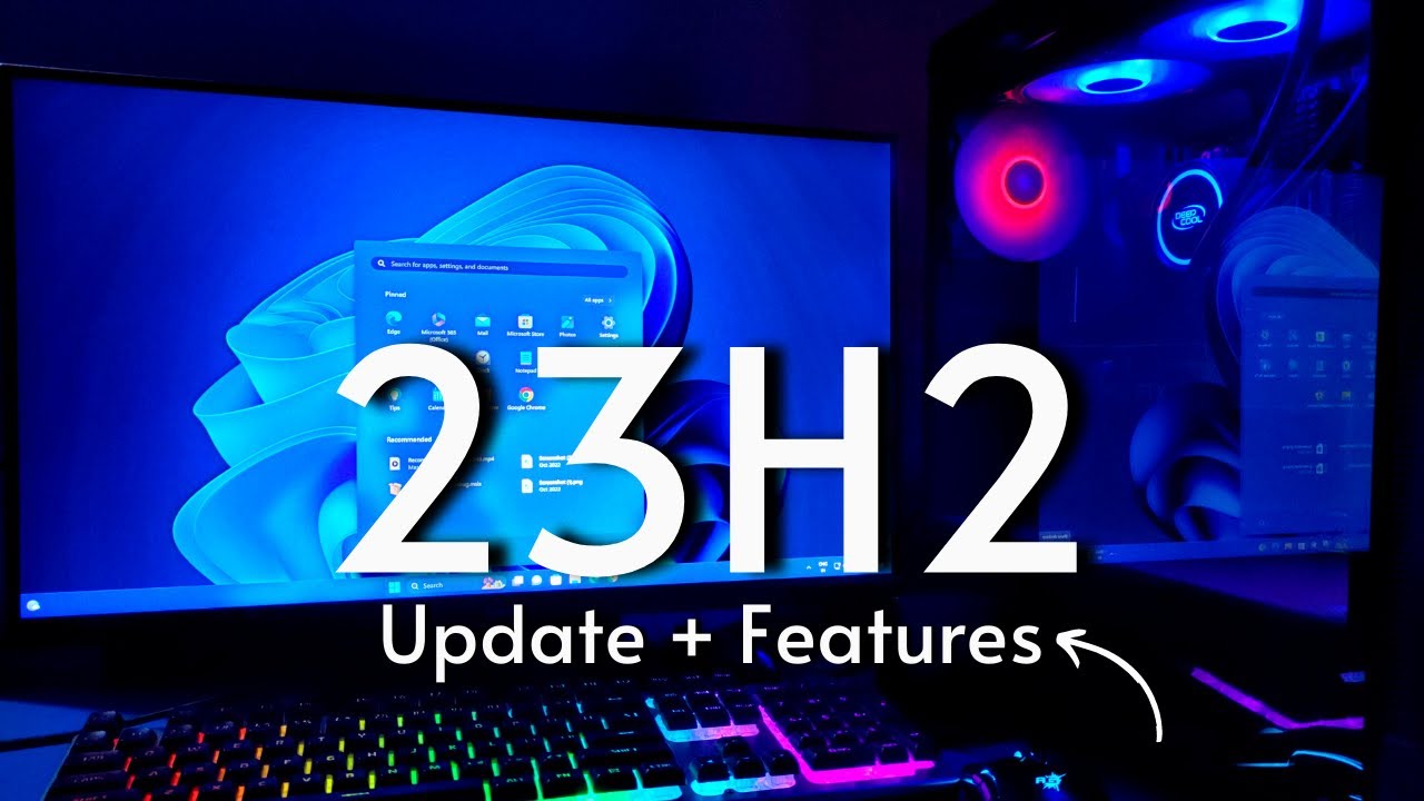 Windows 11 23H2 Update — New Features (Build 23451) | 2023 - YouTube