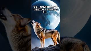 なぜオオカミは月に向かって遠吠えするのか？その理由に迫る！