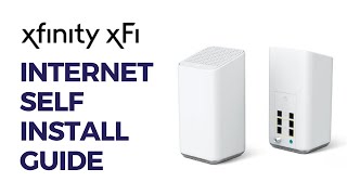 How To Self Install xFinity Internet xFinity xFi Internet Self Install Instructions Guide Video Help