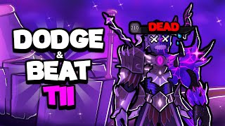 How to EASILY DODGE and BEAT TII in Abyssal Void! | Dungeon Quest