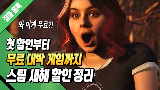 2024년 첫 할인부터 무료 대박 게임까지! 스팀 새해 첫 세일 추천 게임