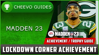 MADDEN NFL 23 - Lockdown Corner | Achievement / Trophy Guide (Xbox/PS)