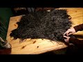 how to felt a sheep wool rug timelapse with instructions raw wool fleece