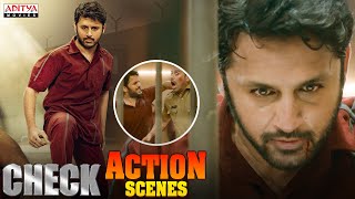 #Check Action Scenes | Best Hindi Dubbed Movie | Nithiin , Rakul Preet, PriyaVarrier | Aditya Movies