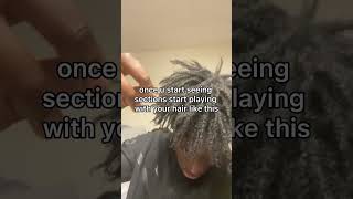Freeform Dreads Tutorial 💈 #freeform #freeformlocs #freeformdreads #dreads #hairstyle