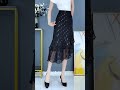 half length skirt summer wear temperament goddess soft and comfortable fabric skirt temperament