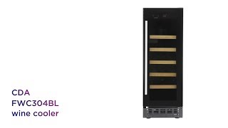 CDA FWC304BL Wine Cooler - Black | Product Overview | Currys PC World