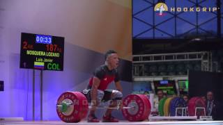 Luis Mosquera (69, COL) - 151kg Snatch \u0026 187kg Clean and Jerk