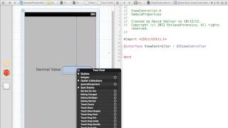 Xcode, IOS and Objective-C Basics with Demonstrations