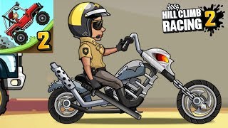 Hill Climb Racing 2 New Legendary Chopper Bike + Officer
