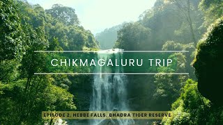 Chikmagalur Trip | Day 1 | Hebbe Falls | Bhadra Tiger Reserve | Z Point | Bangalore to Chikmagalur