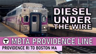 Boston’s Commuter Train that Just Makes (No) Sense | MBTA Providence Line￼