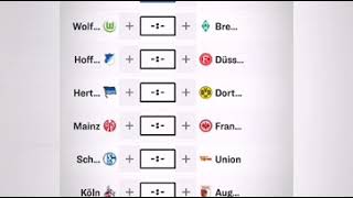 1.Bundesliga Spiele/Tabelle