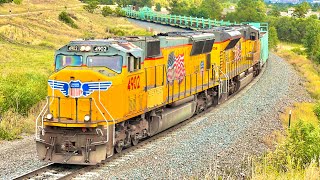 Union Pacific on the Colorado Joint Line! SP, SD70Ms, Military Trains, Awesome Lashups \u0026 More! 2024