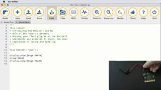 Microbit lesson 1 introduction