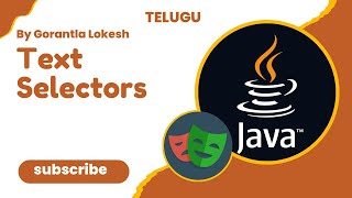 Part 4: Text Selectors in Playwright Java | #telugu #playwright #java