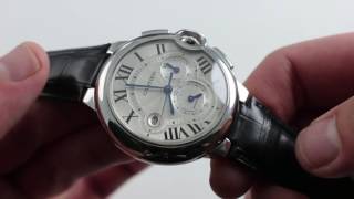 Cartier Ballon Bleu Chronograph XL W6920003 Luxury Watch Review