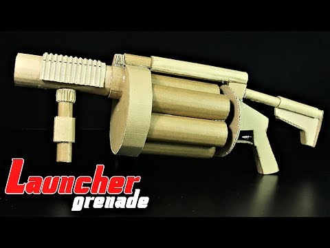 How To Make Multiple Grenade Launcher That SH00TS From Cardboard How To Make Multiple Grenade Launcher That SH00TS From Cardboard