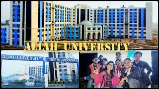 Spending time with my friends in my college Aliah University || Aliah University Newtown Campus Tour