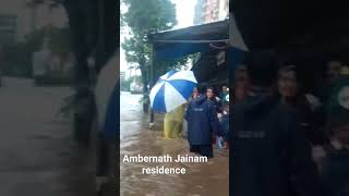 Jainam residency in August heavy rain #ambernath #ulhasnagar #badlapur #kalyani