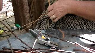 Nancy Today: 1 Utensil basket workshop ASMR basketmaking hacer cesta