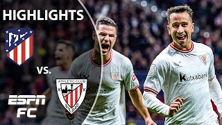 Atletico Madrid vs. Athletic Club | Copa del Rey Highlights | ESPN FC