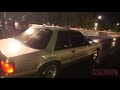 silver surfer small block ford powered custom exhaust tailpipe mustang is a beast on nitrous