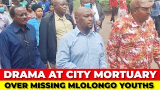 KALONZO \u0026 WAITITU STORMS CITY MORTUARY TO DEMAND IDENTIFICATION OF THE MISSING MLOLONGO YOUTHS