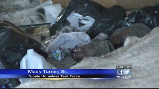 A member of the Tupelo Homeless Task Force is looking for help providing for the homeless during the