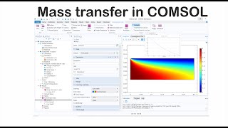 COMSOL: Mass transfer