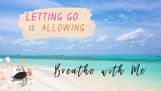 Breathe with me #8 Letting Go is Allowing