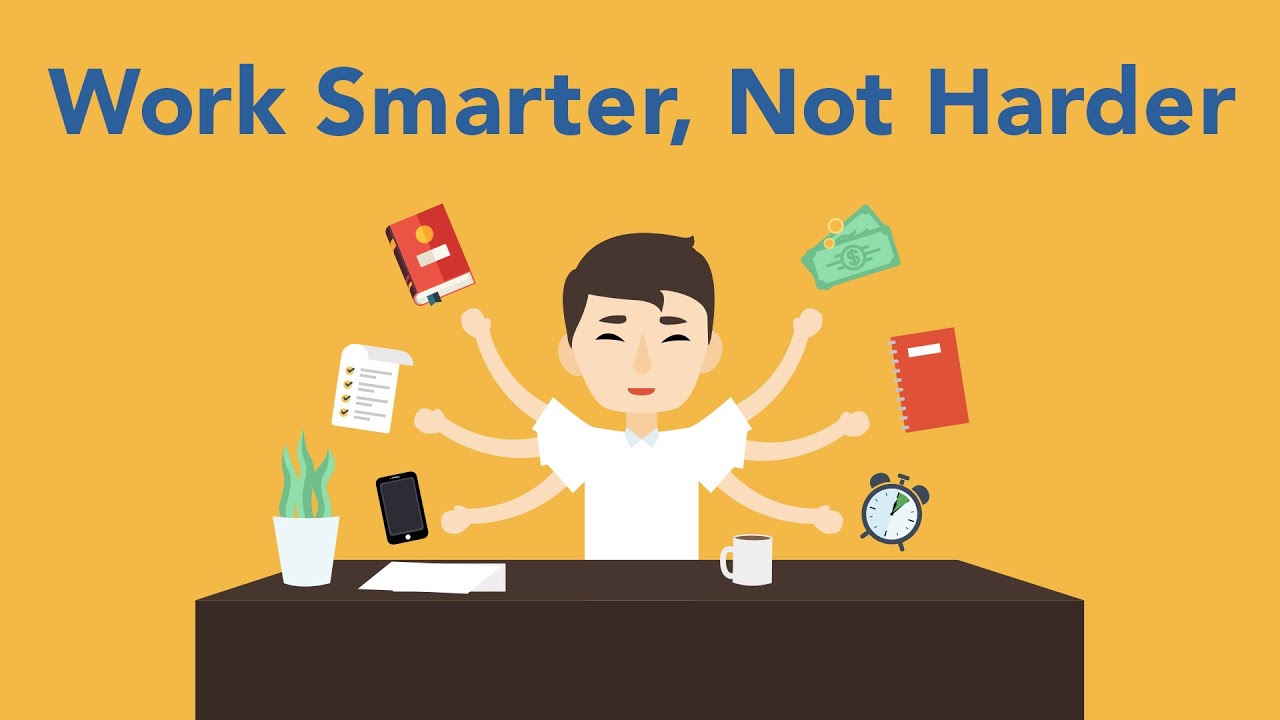 How To Work Smarter, Not Harder | Brian Tracy - YouTube