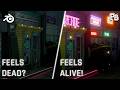 3 Animated Neon Signs in Blender (Easy + From Scratch)