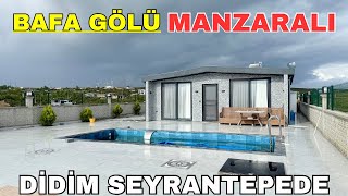 Tek Katlı Harika Ev Turu 600 m2 Arsa İçinde Didim Seyrantepede E-961