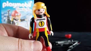 Unboxing Playmobil Family Fun 9287. Atleta de Biatlón. Biathlon athlele. Athlète de biathlon.