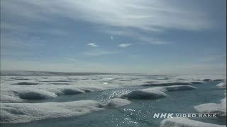 NHK VIDEO BANK  - Global Warming seen at Ilulissat Icefjord of Greenland in the Arctic -