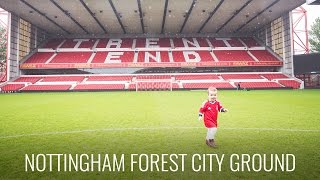 THEY LET HER LOOSE ON THE FOREST FOOTBALL PITCH
