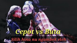 Wayang golek Bobodoran Si Cepot vs Buta tatarucingan pikaseurieun @AZchannel03